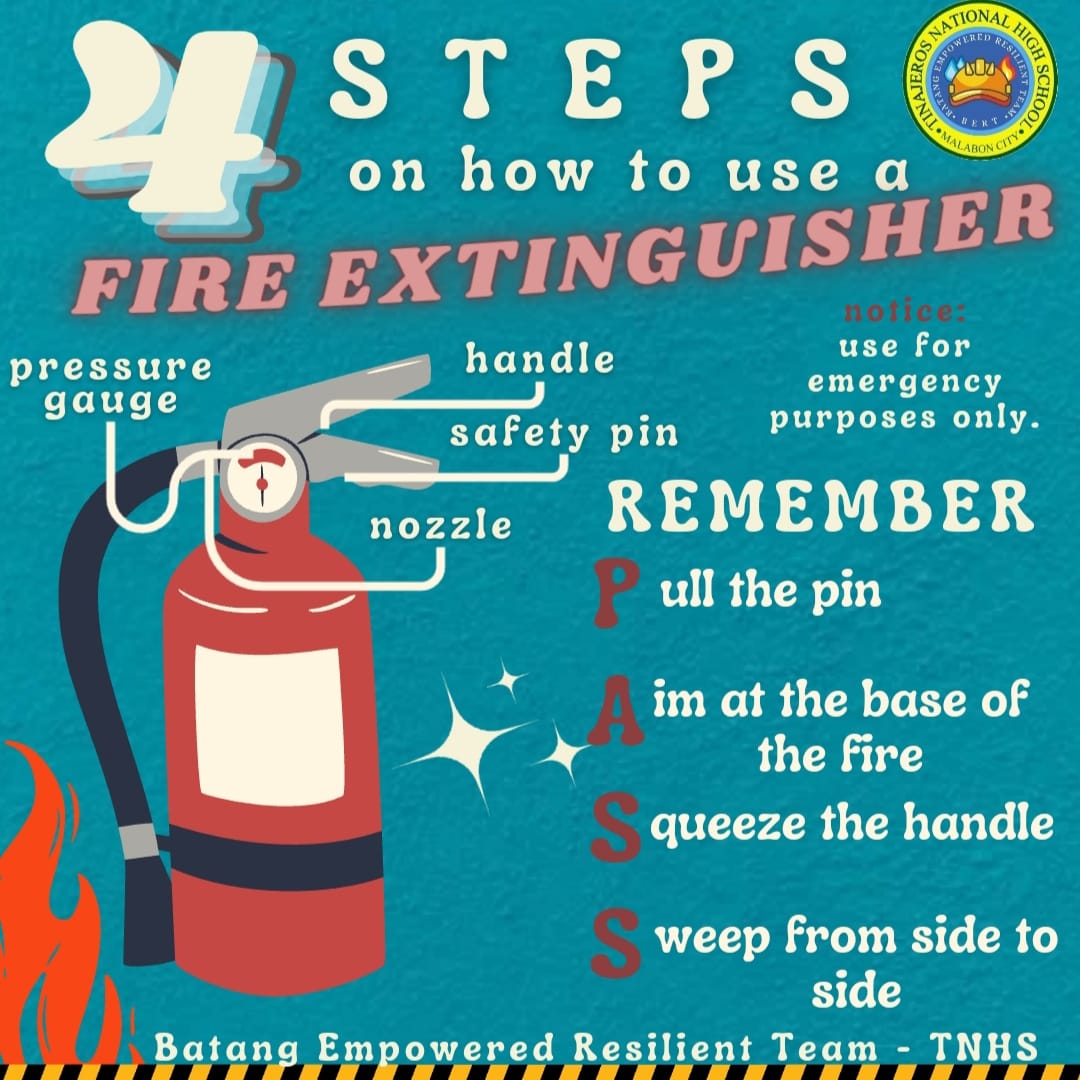 Batang - Ano ang FIRE EXTINGUISHER at ang silbi nito? - Ang Fire ...