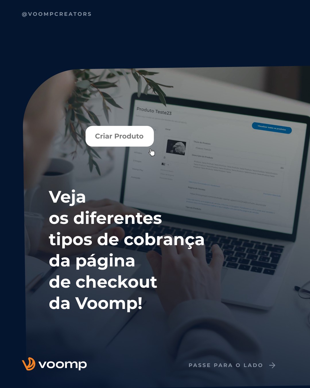 Voomp - A página de checkout personalizável é um dos...