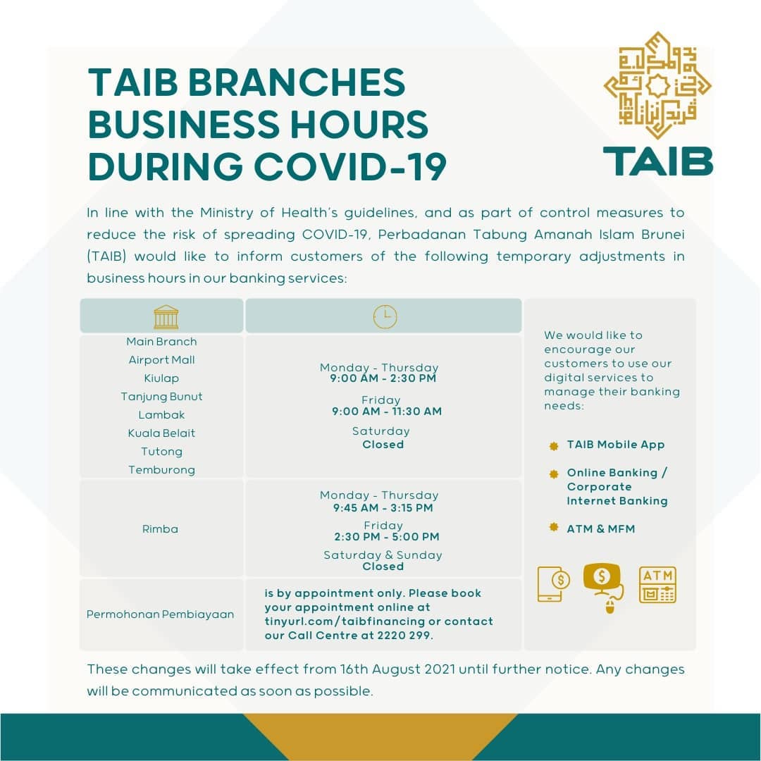 Perbadanan TAIB - For the safety and the well-being of our... | Facebook