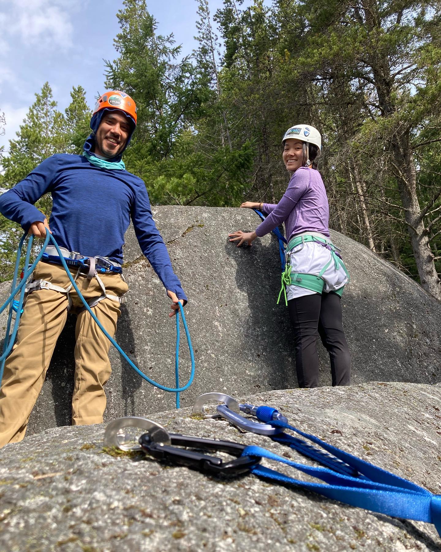 Level 1 Rock classes are well... - Vancouver Mountain Guides | Facebook