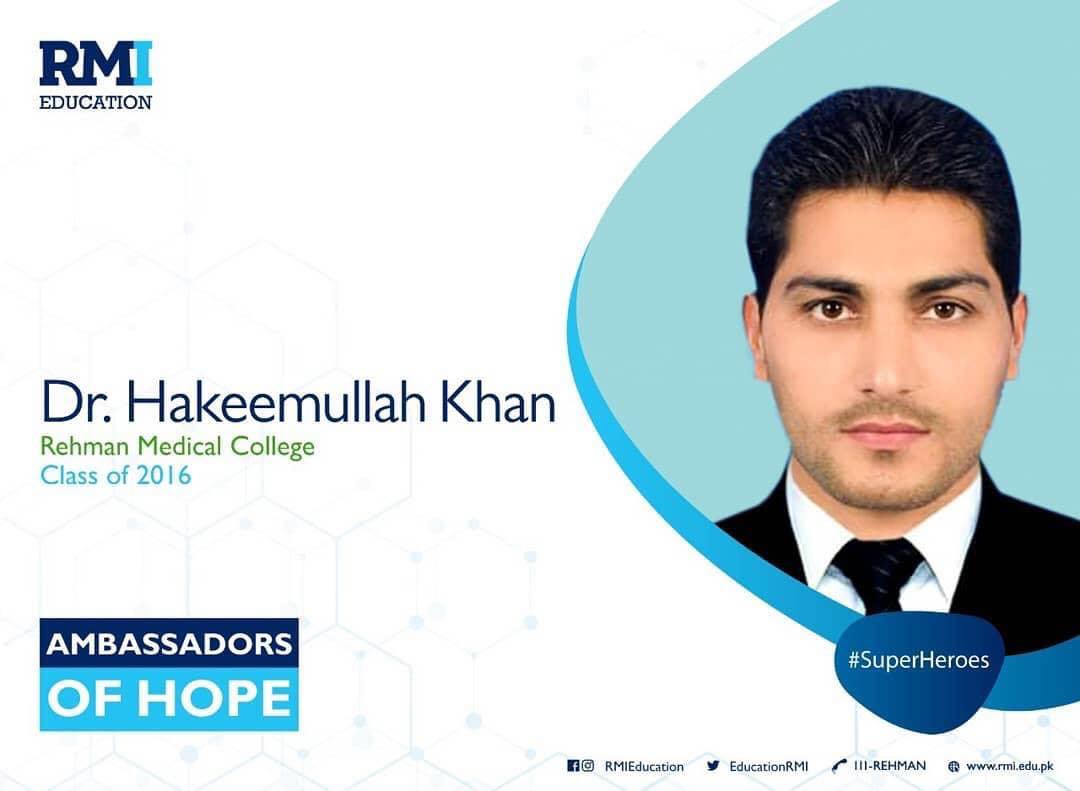 RMI Education - Dr. Hakeemullah Khan is an alumnus of... | Facebook