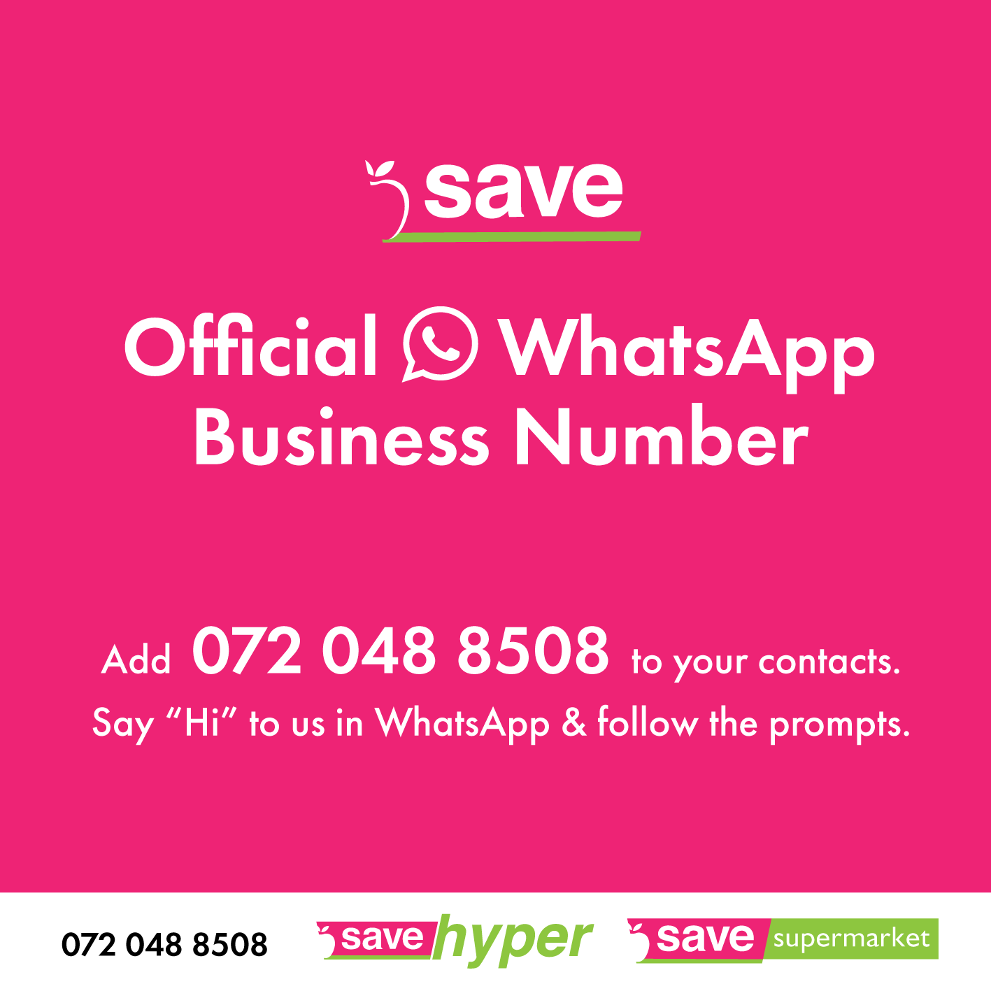 Save Hyper - 🆕 Our official Save WhatsApp Business account... | Facebook