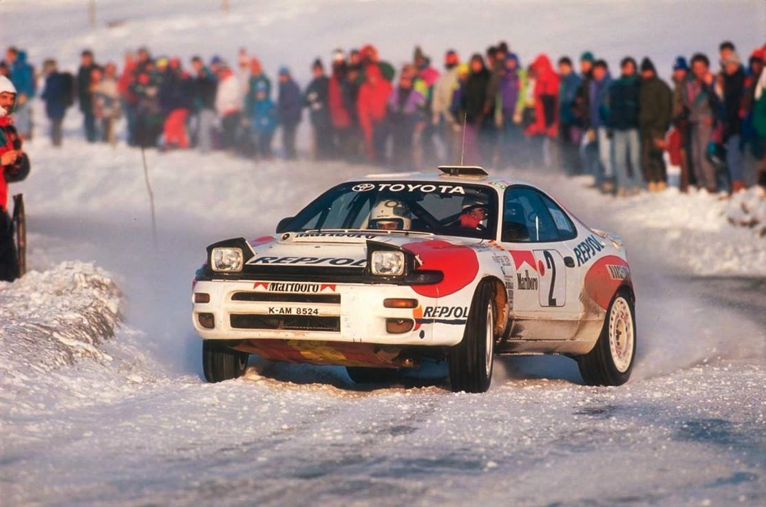 Rally 1000 Lakes 1990 C.Sainz / L.Moya Toyota Celica GT-4 Winners