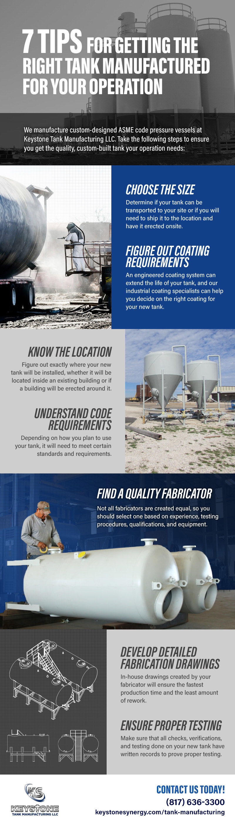 Keystone Tank Manufacturing LLC | Rhome TX