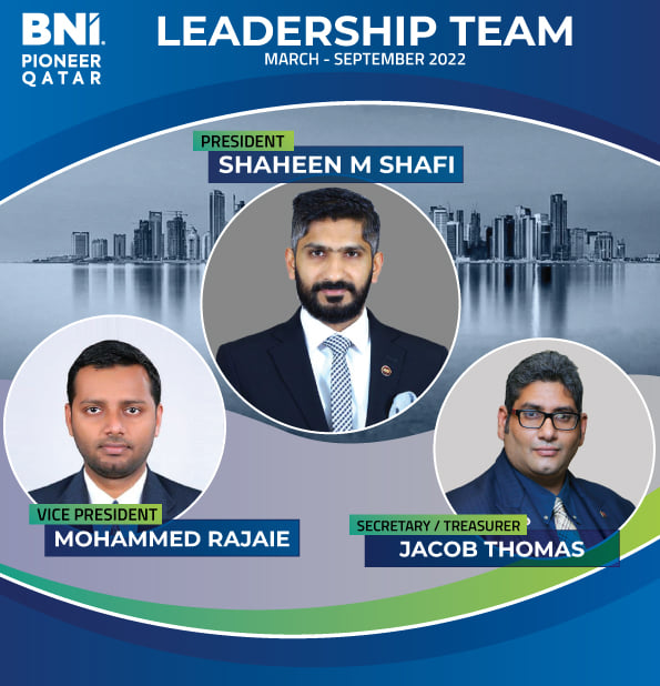 Congratulations to the... - BNI Pioneer Chapter - Doha, Qatar | Facebook