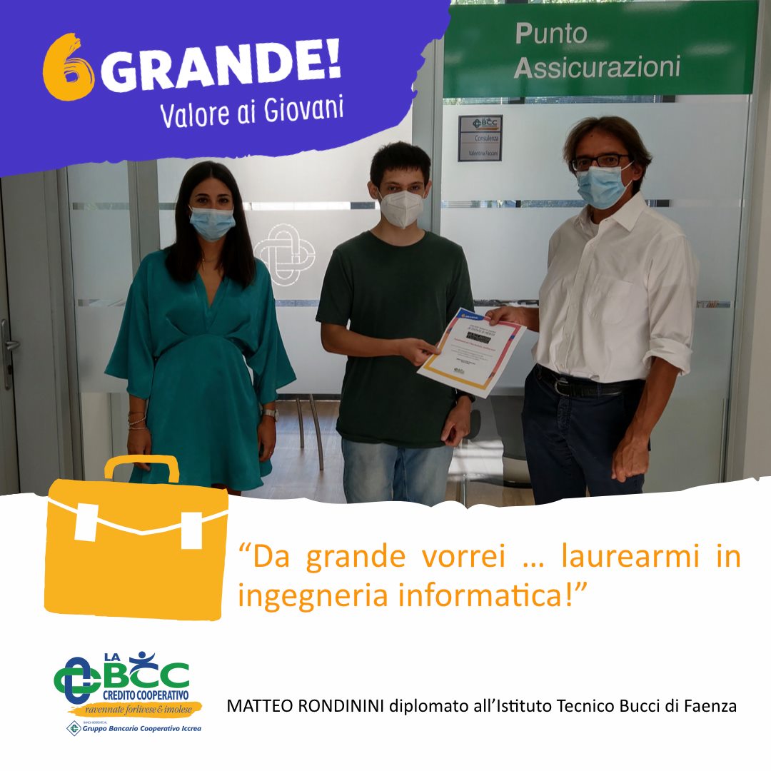 Nelle foto: MATTEO RONDININI diplomato... - ITIP Bucci Faenza | Facebook
