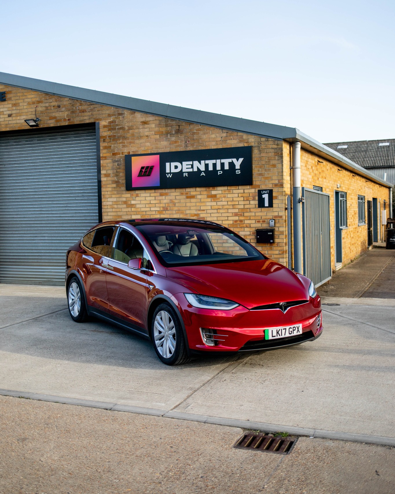 Identity Wraps - Our best one to date. Tesla Model X...