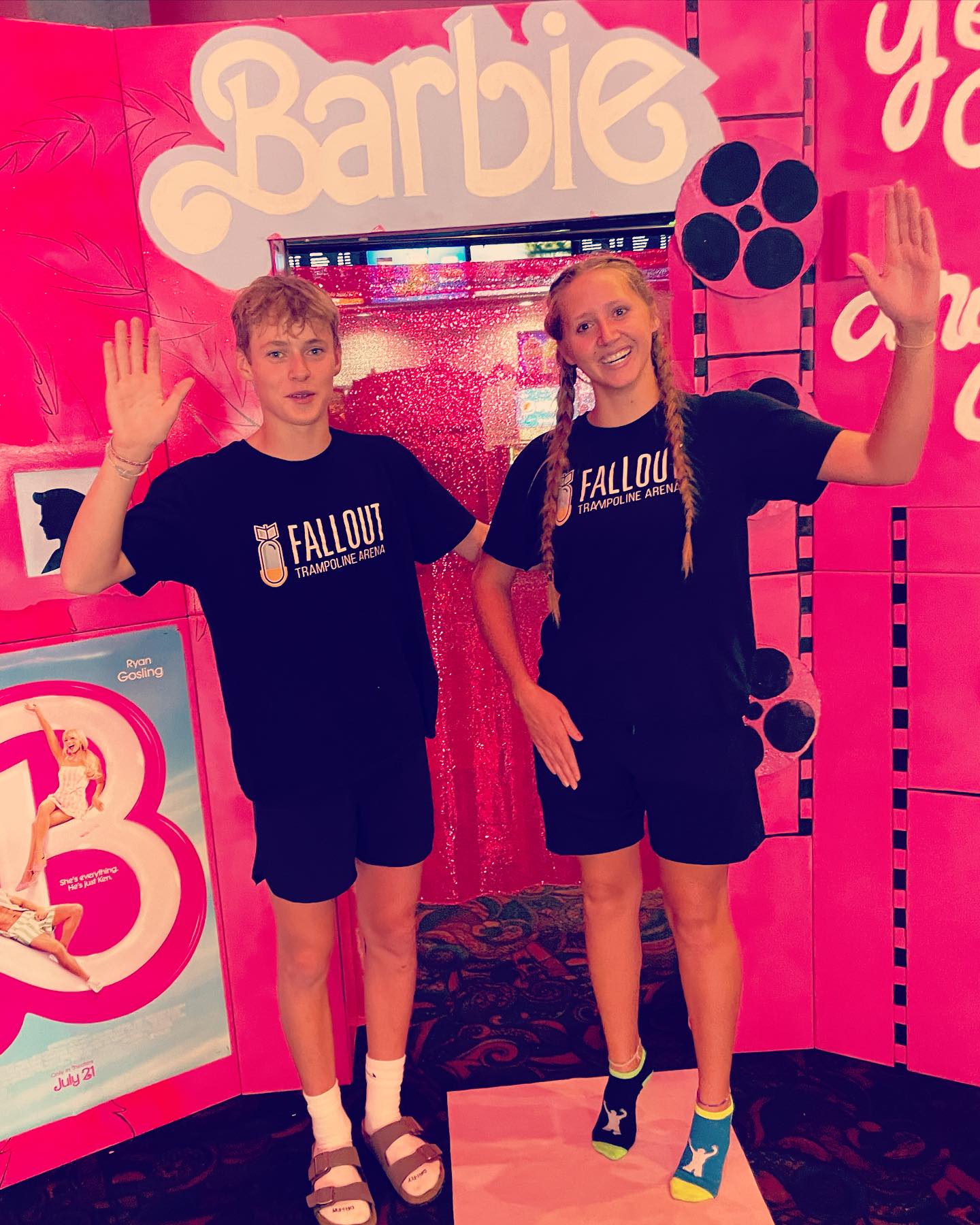 It’s Fallout Barbie, Swipe to... - Fallout Trampoline Arena | Facebook
