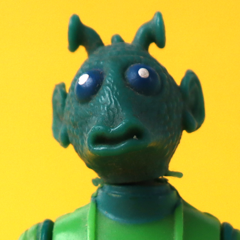 Greedo - 1978 - From Kenner's Star Wars line of toys. Swipe the
