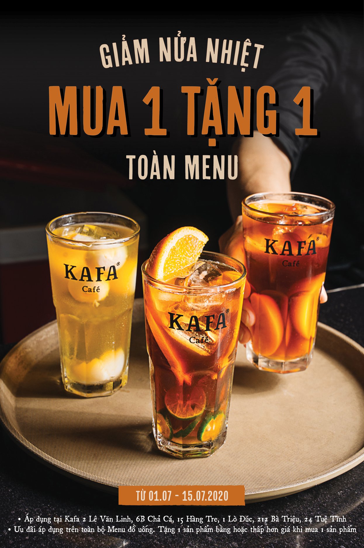 Kafa Café - GIẢM NỬA NHIỆT 😋MUA 1 TẶNG THÊM 1 #TOÀN_BỘ_MENU😋 Không phải ...