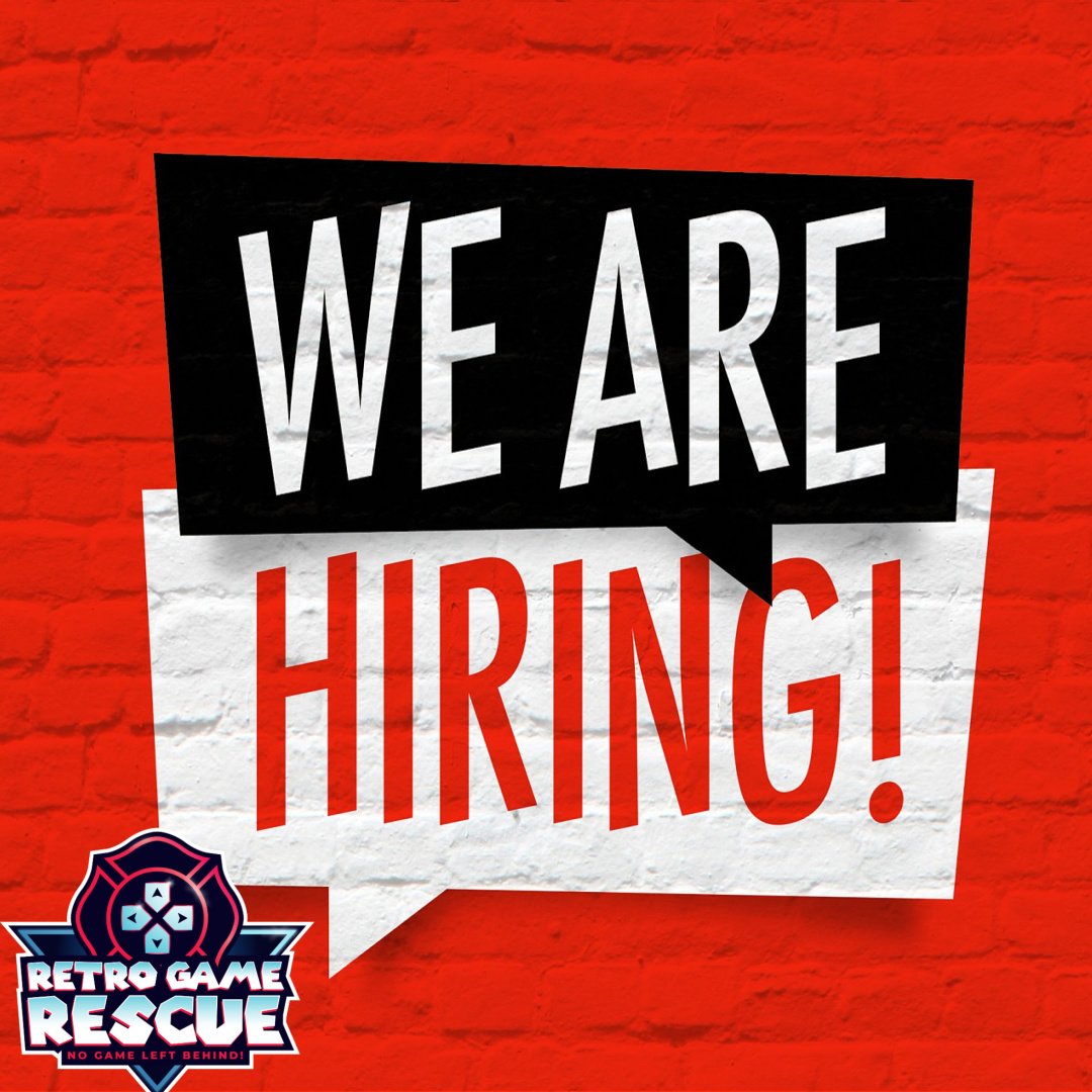 We’re looking to hire at Retro Game... - Retro Game Rescue | Facebook