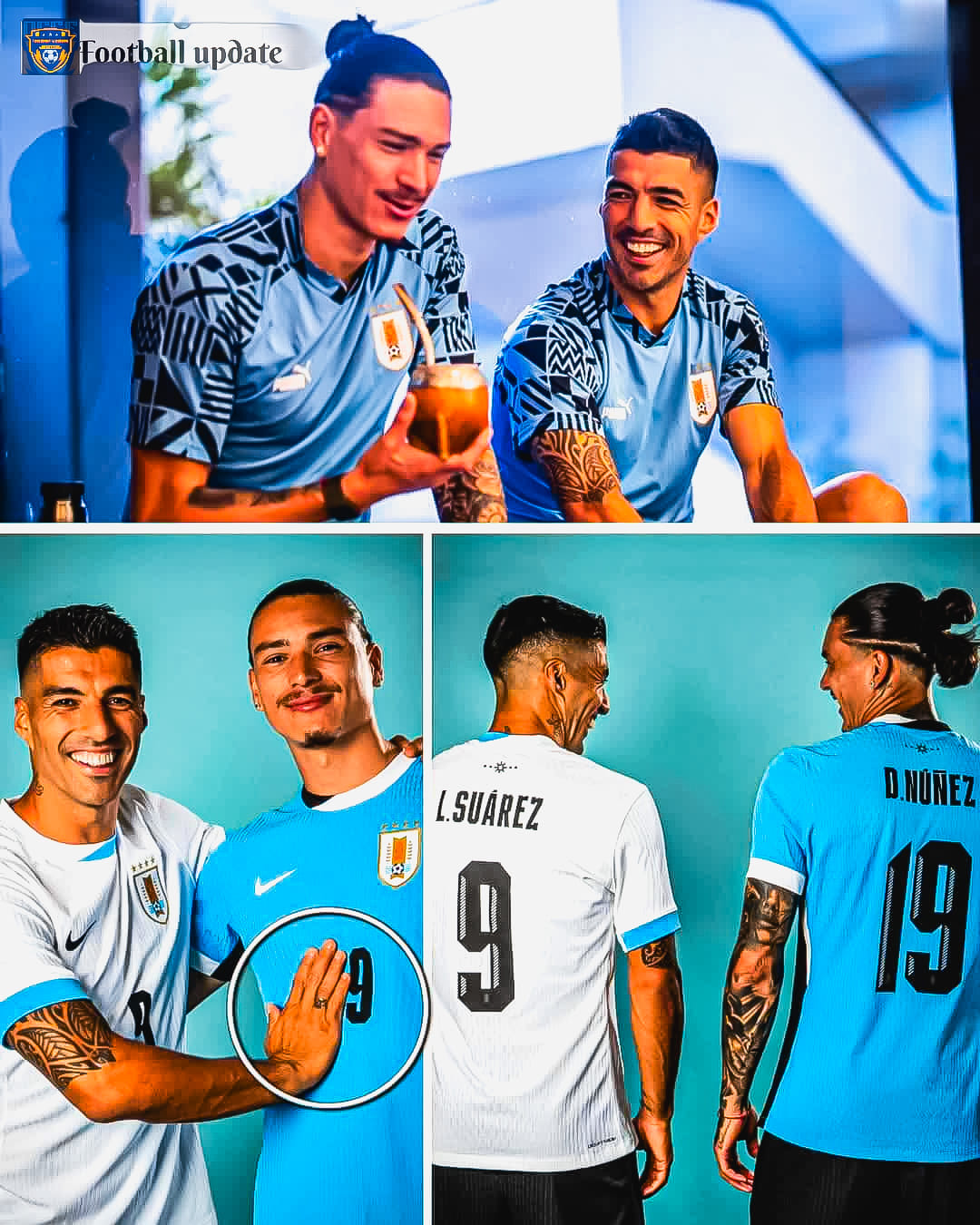 Darwin Nunez has given the number 9 back to Luis Suarez as he