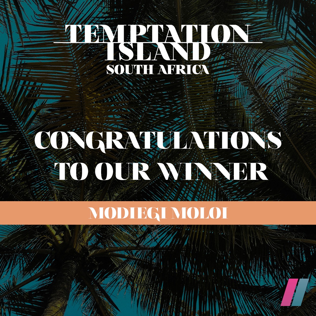 Showmax - We have a winner! Modiegi is about to live that...