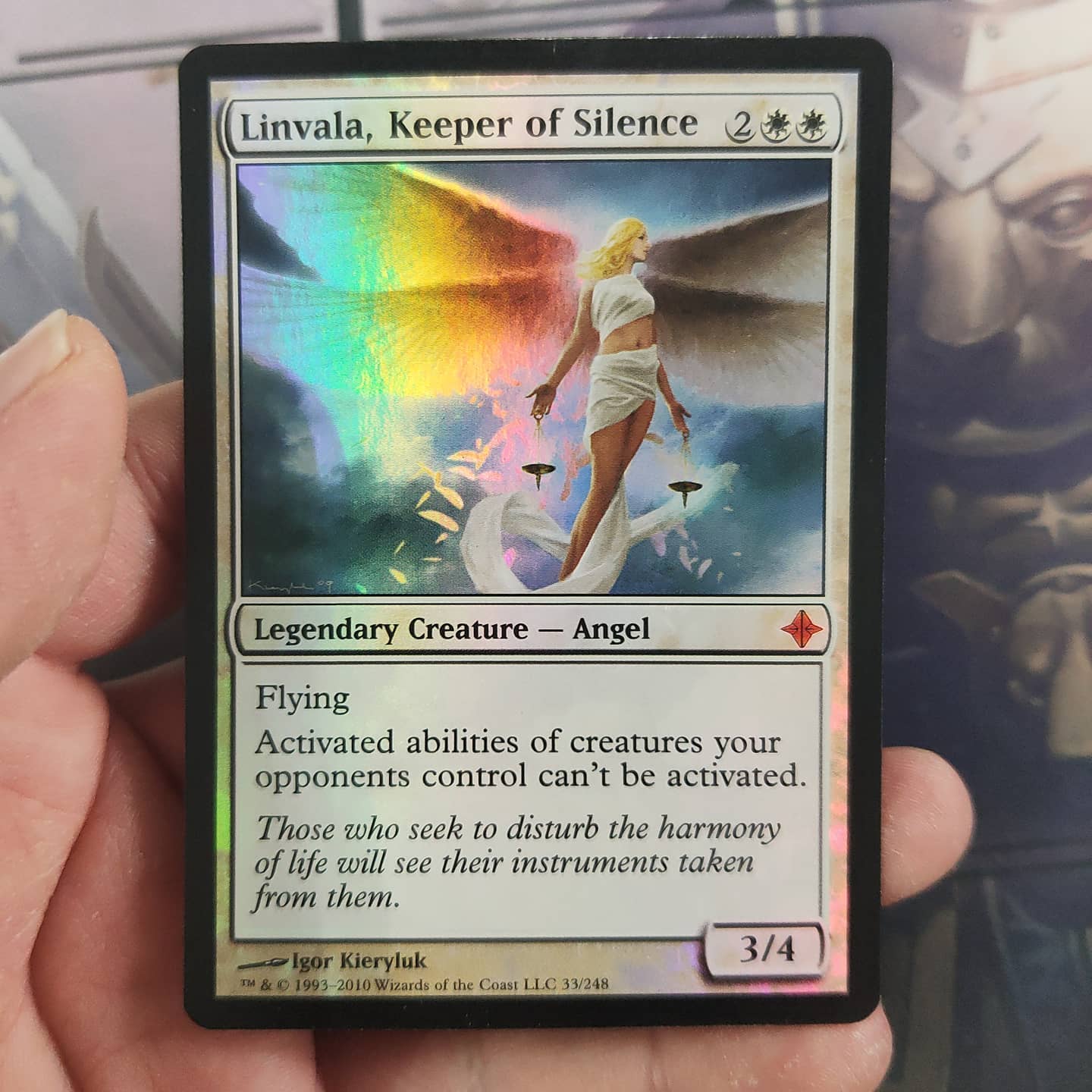Agorahobby - Linvala, Keeper of Silence Foil from Rise of Eldrazi
