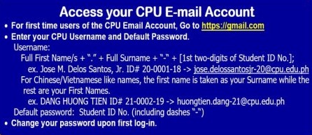 📣𝗔𝘁𝘁𝗲𝗻𝘁𝗶𝗼𝗻 𝘁𝗼 𝗮𝗹𝗹... - Central Philippine University - CPU | Facebook