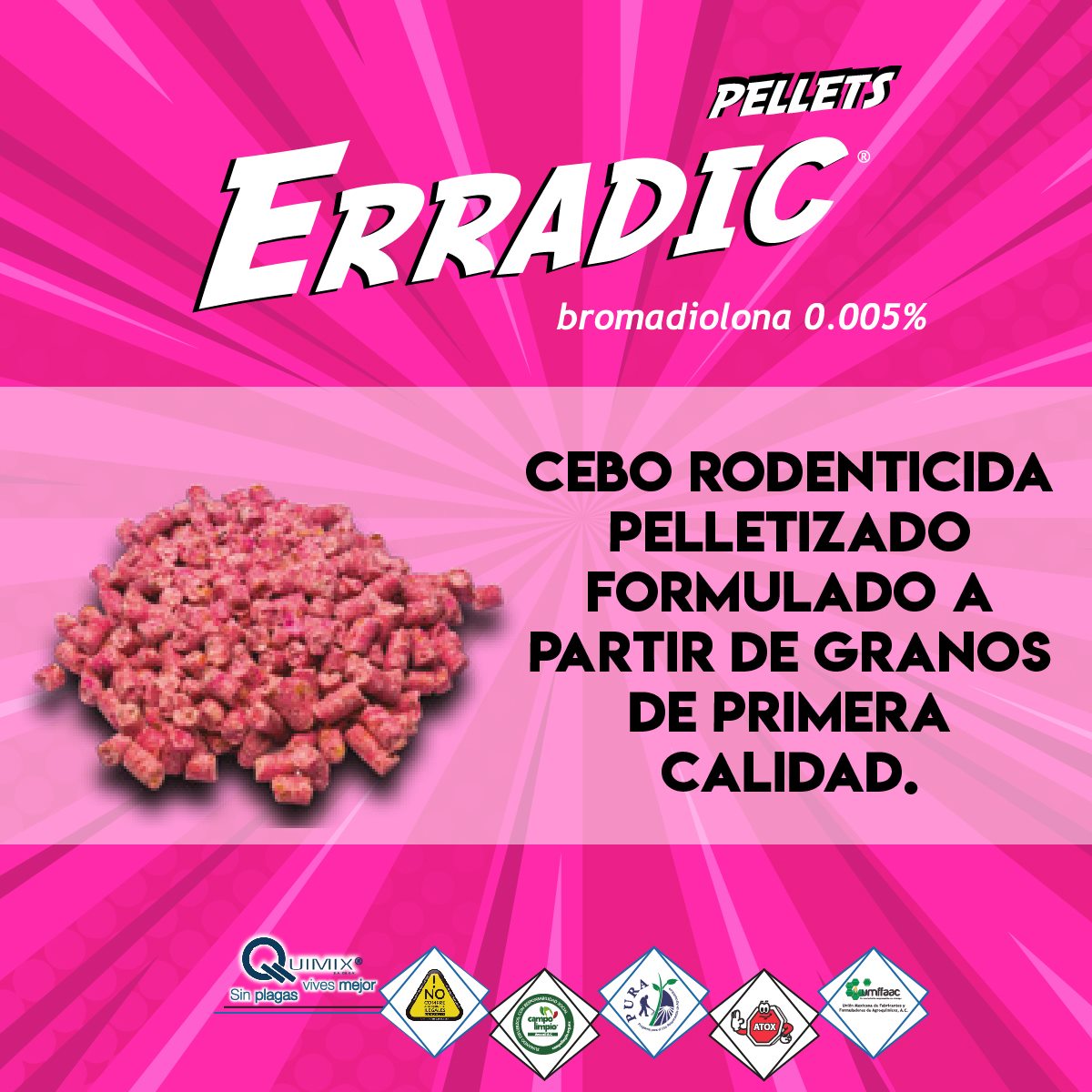 Quimix - ¿Ya conoces Erradic Pellets? Una presentación...