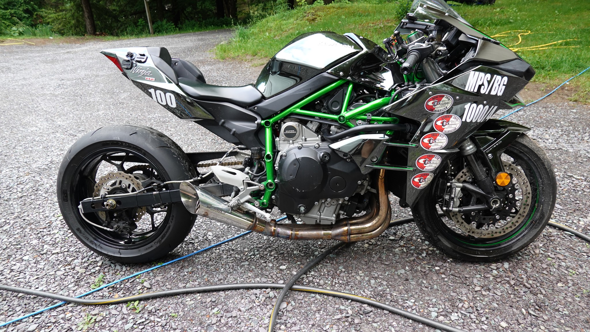 2015 Kawasaki H2 for sale with Brocks tune and 248 rwhp