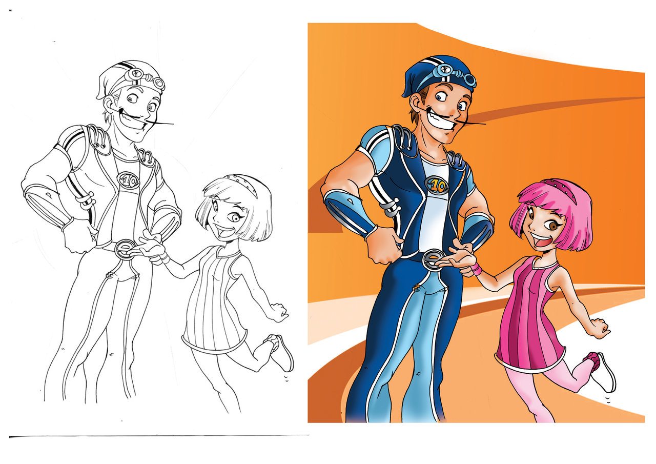 ***Lazy town***