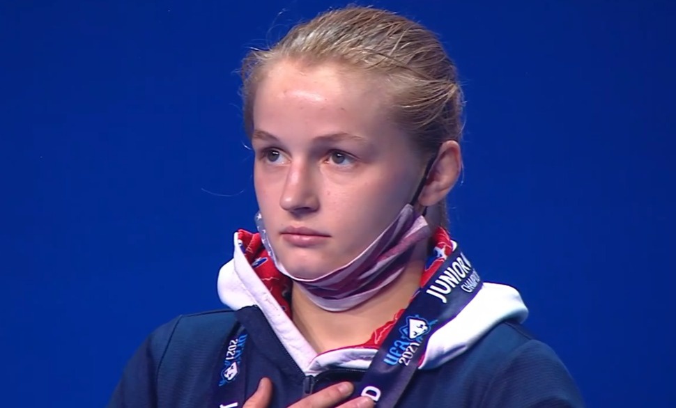Wrestling arena - Congratulations Emily Shilson 50kg ww... | Facebook