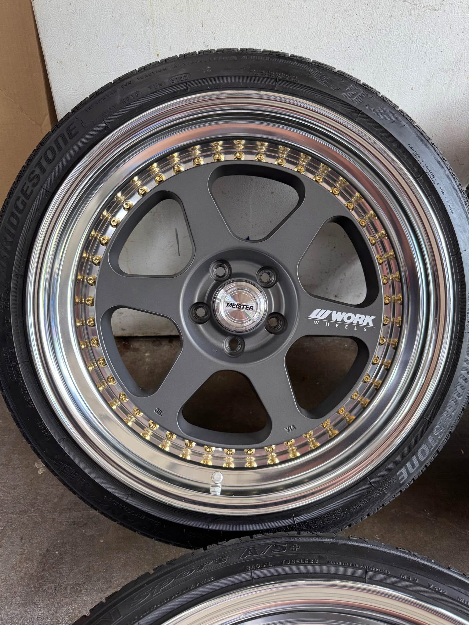 ?For Sale? Work LS406 5x114.3 19x11+10 $1799 or $78/week picked 