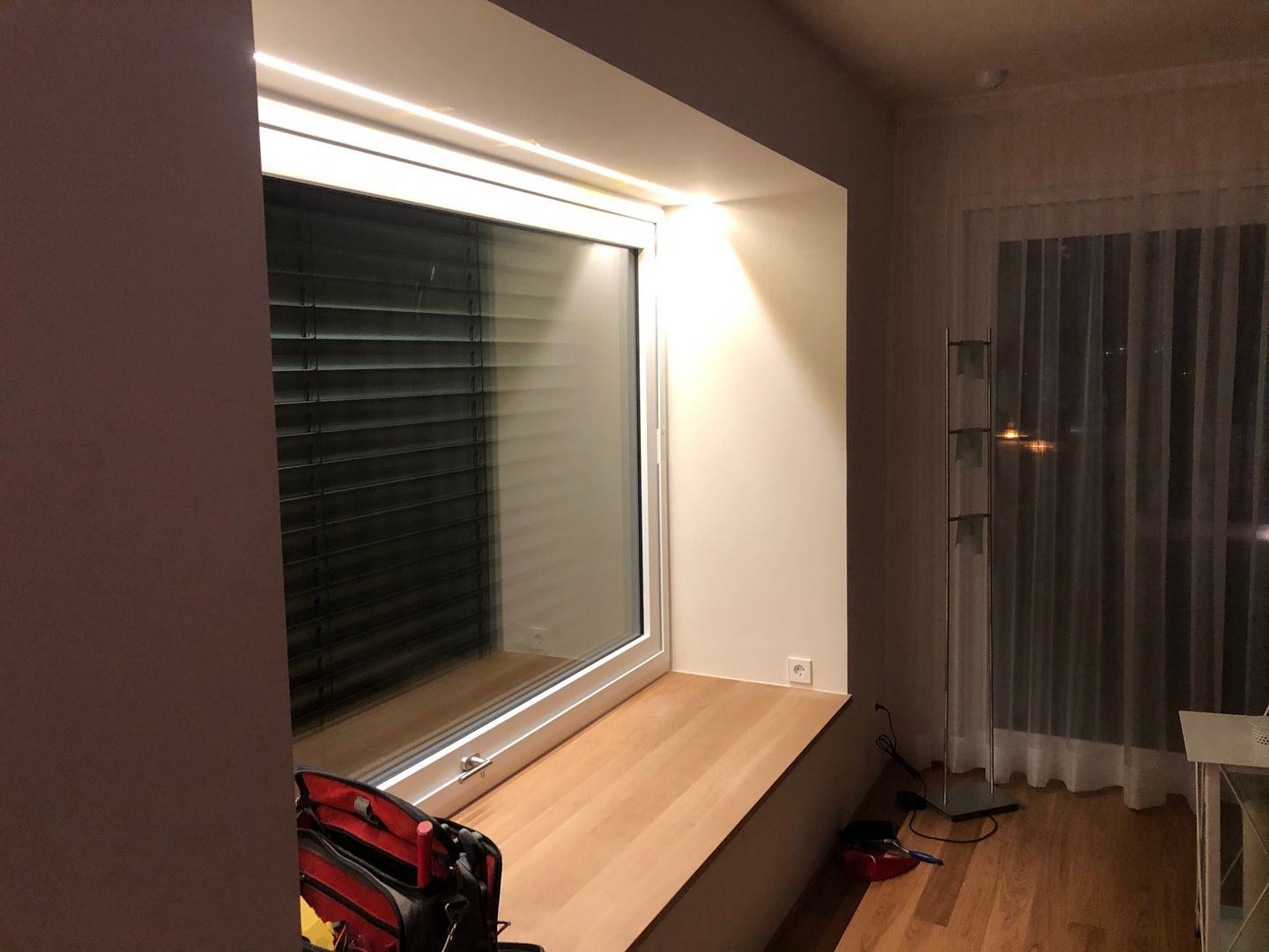 kleiner beleuchteter stern 3D LED Sterne Fossil grey