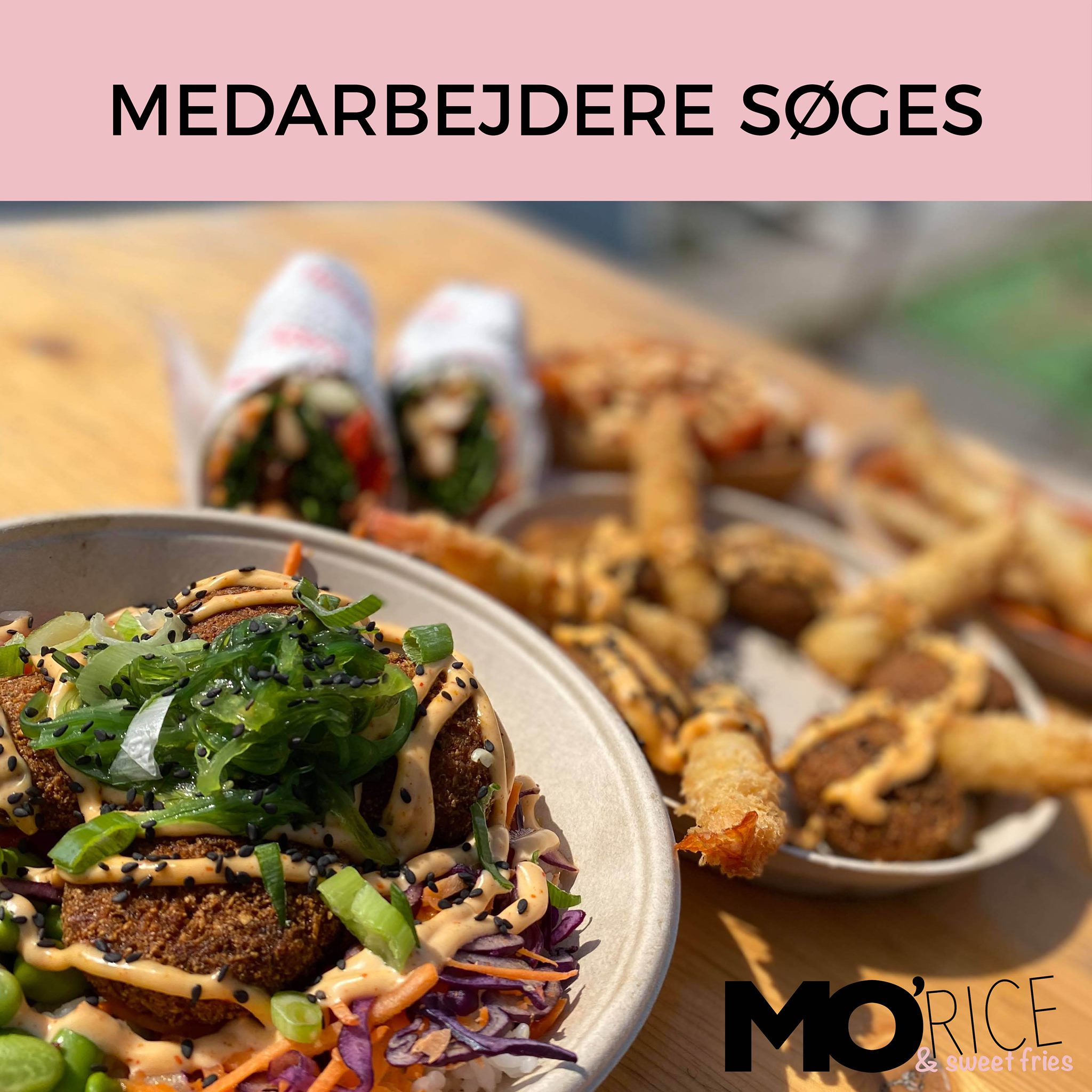 Mo'Rice - MO'RICE SØGER MEDARBEJDERE 🥗🧑‍🍳 Vi mangler flere... | Facebook