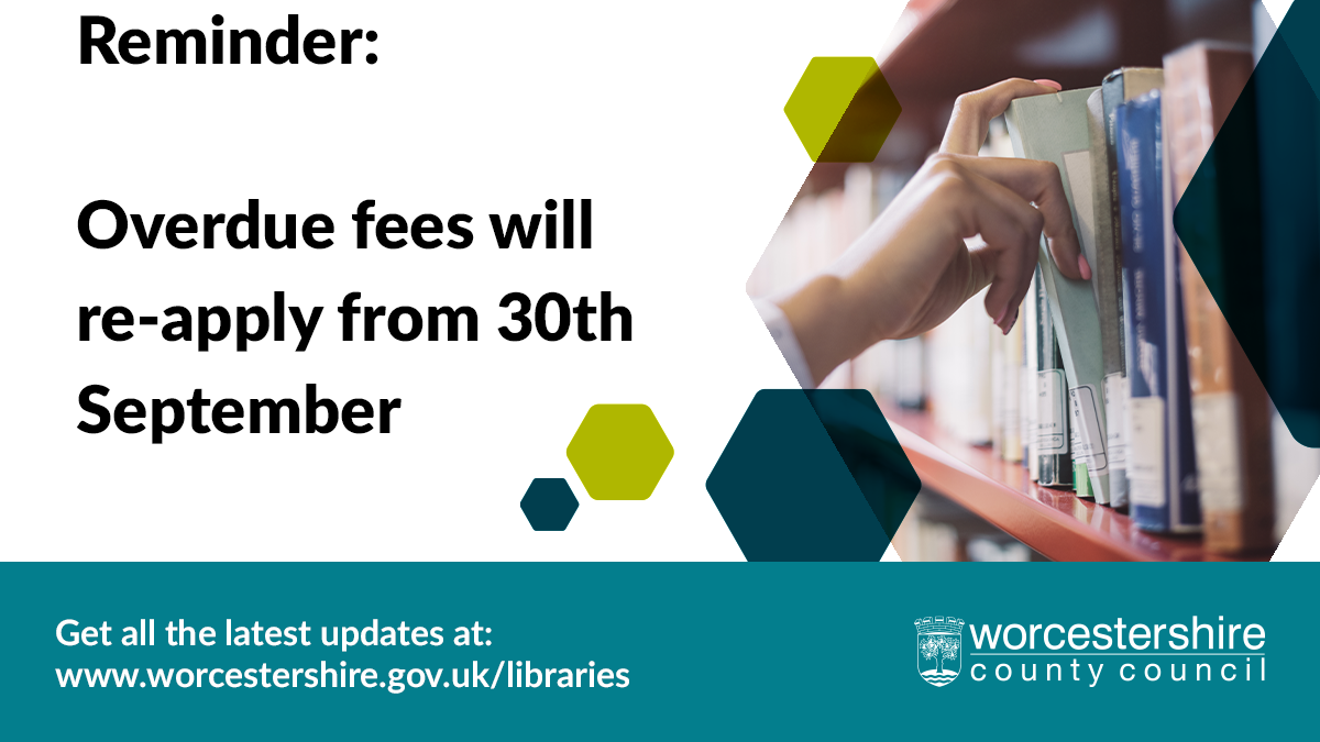 Redditch Library - Now that all our libraries have reopened, normal ...