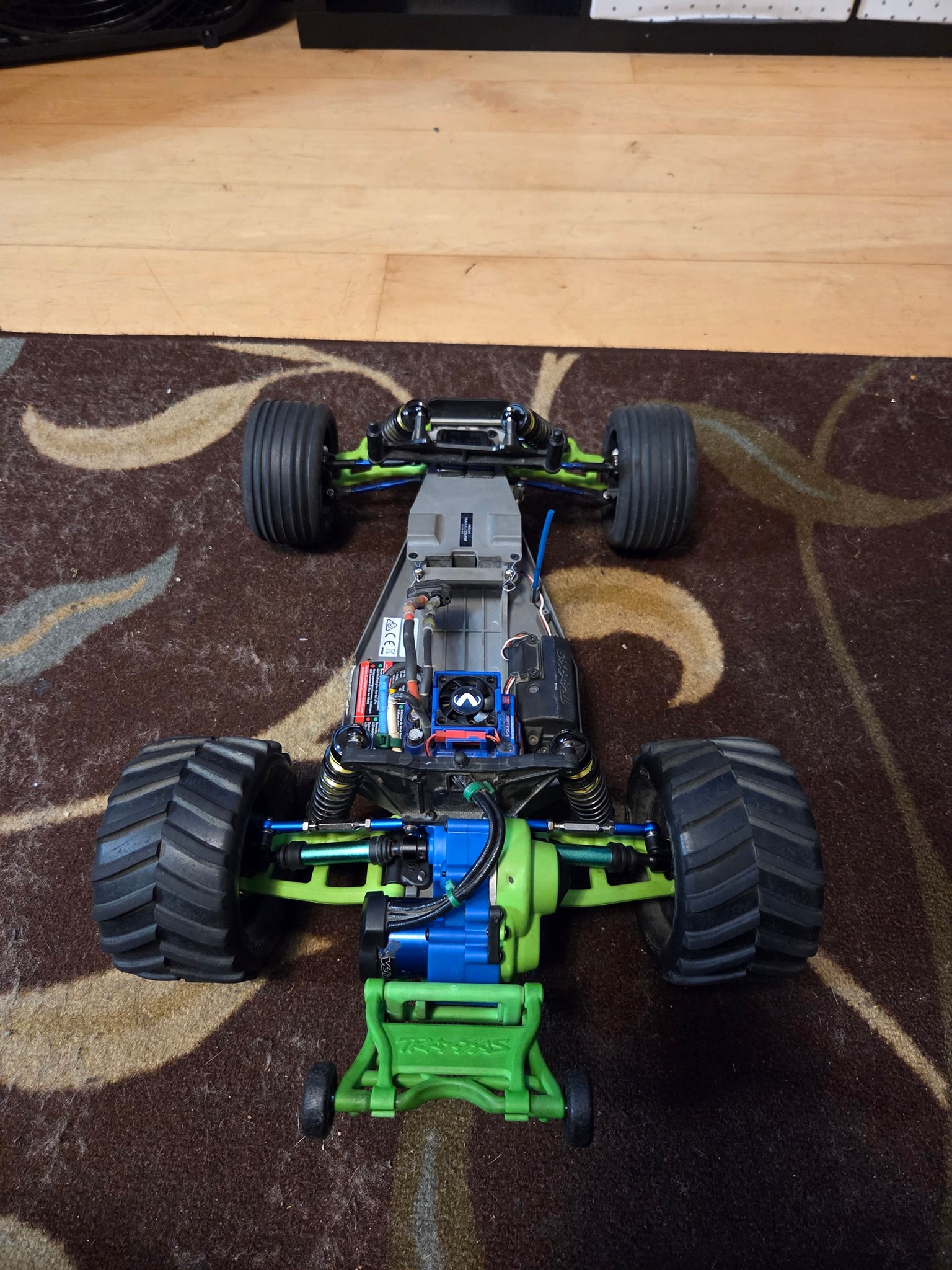RPM Heavy Duty Camber Link Verde Per Traxxas Rustler & Stampede 2WD Elettrico