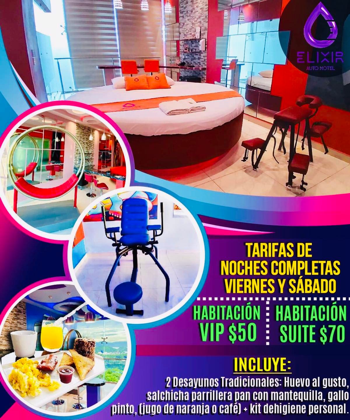 🛑 Disfruta... - Elixir Autohotel-Vip & Suites Rooms - Managua | Facebook