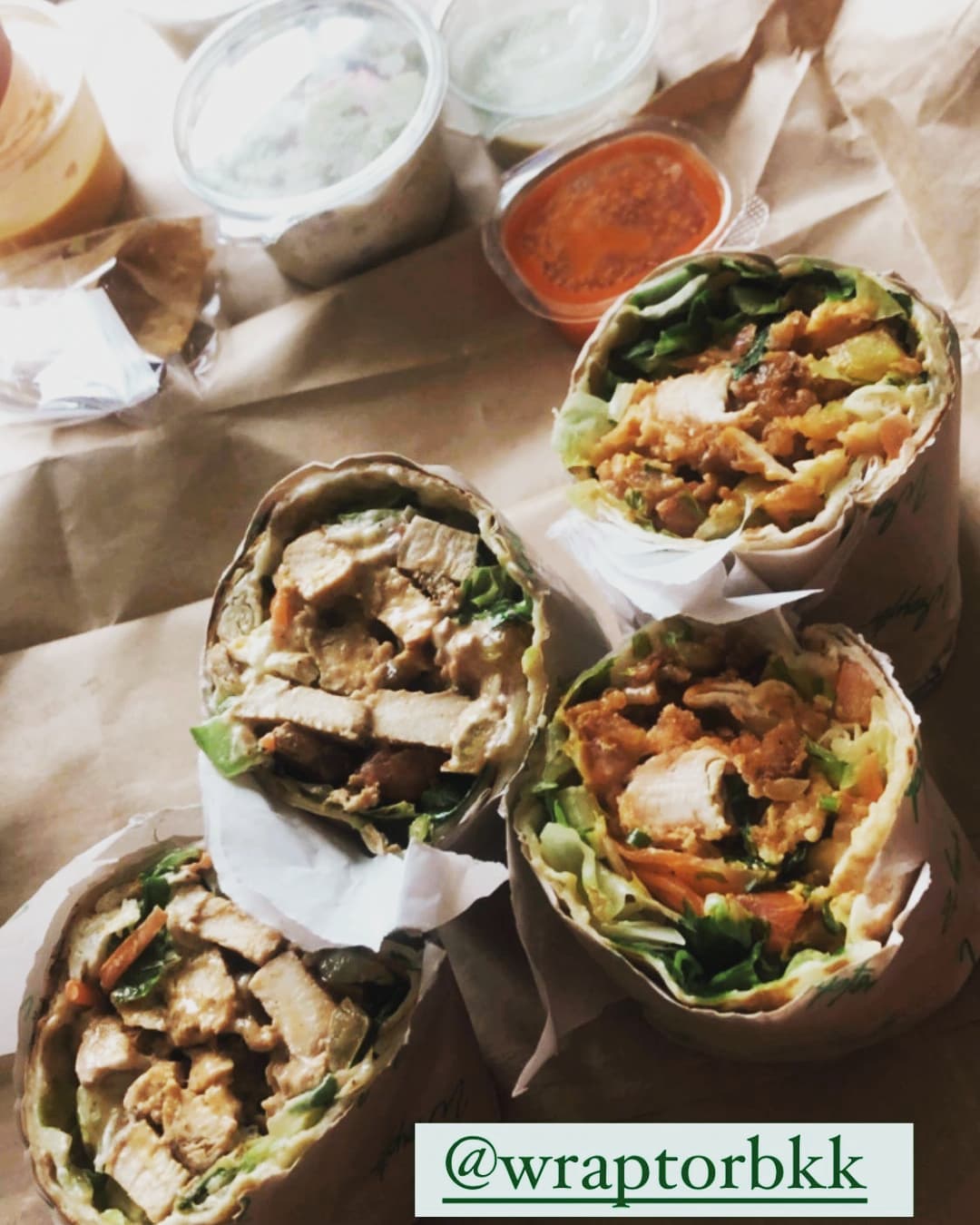 Wraptor - 🌯🌯 🌯🌯 Menu : Terminator wrap / I love you...