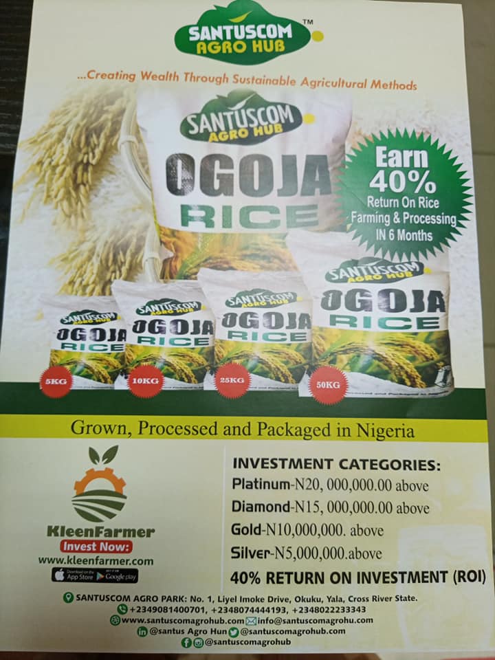 TheLeaderng - INTRODUCING #OGOJARICE AGRO INVESTMENT... | Facebook