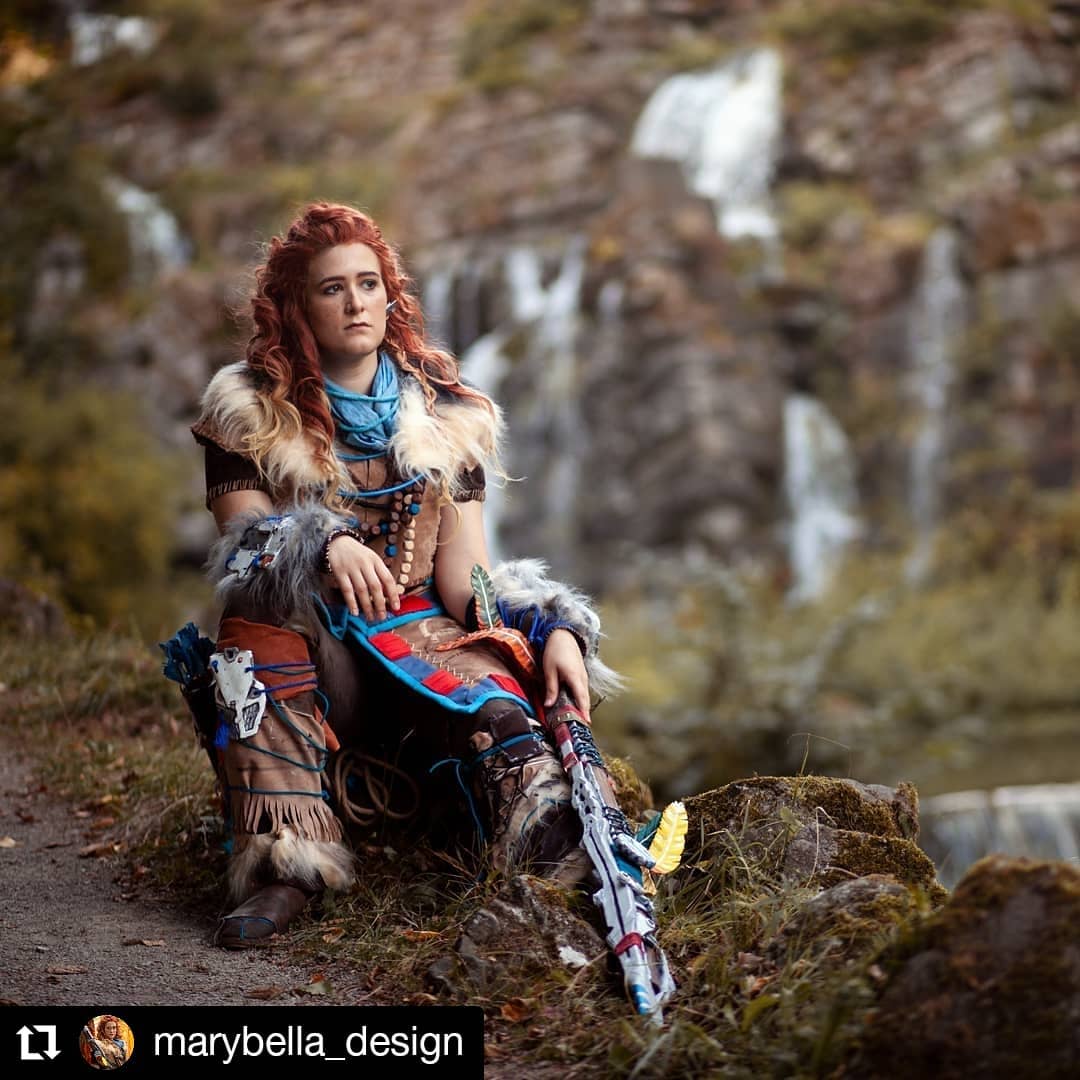 The girls of Horizon Zero Dawn - Amazing photo by the beautiful ...