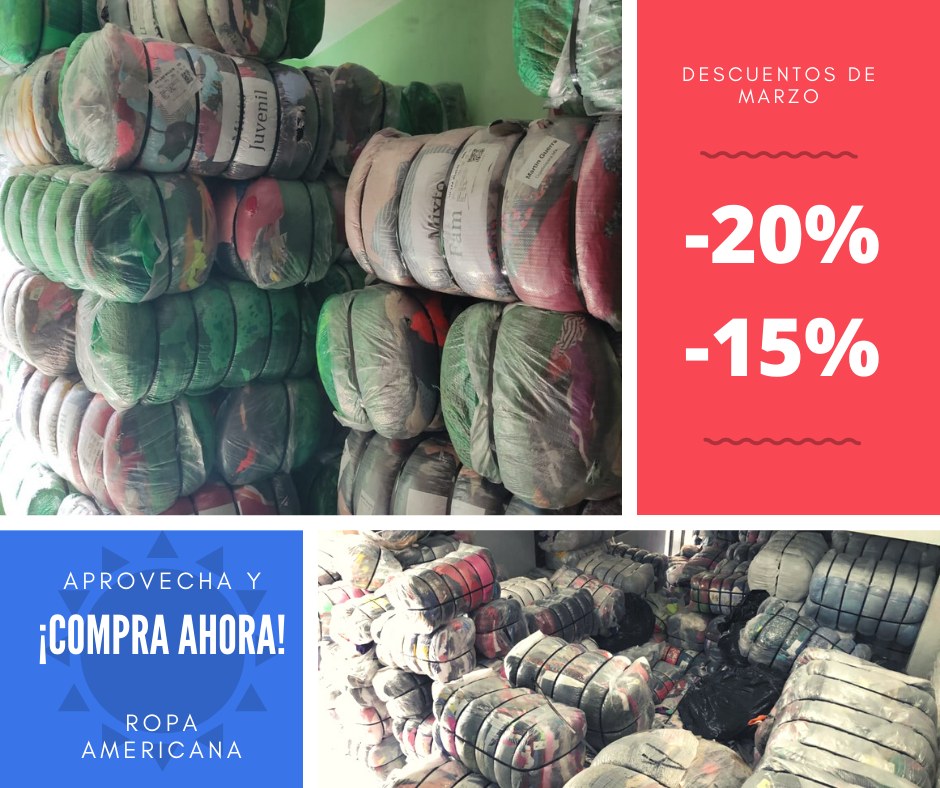 Pacas de Ropa Americana - ‼️ LLEGARON LAS NUEVAS PROMOCIONES DE MARZO ‼ ...