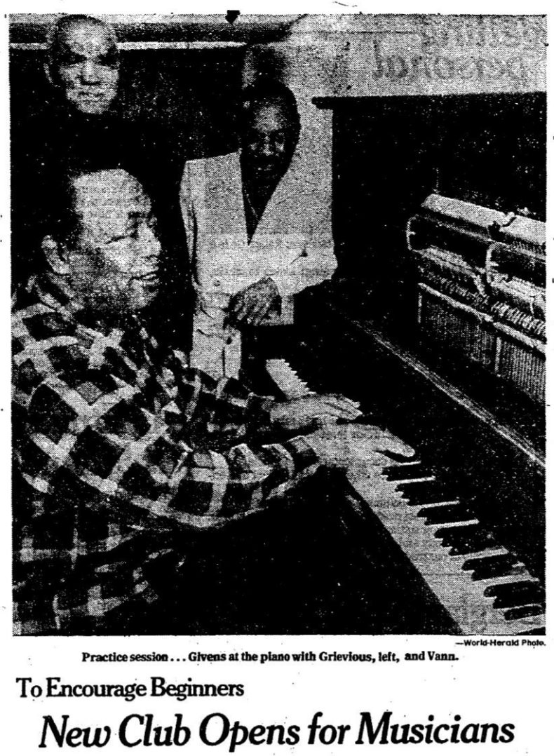 North Omaha History - The Clef Club had high hopes of nurturing another ...