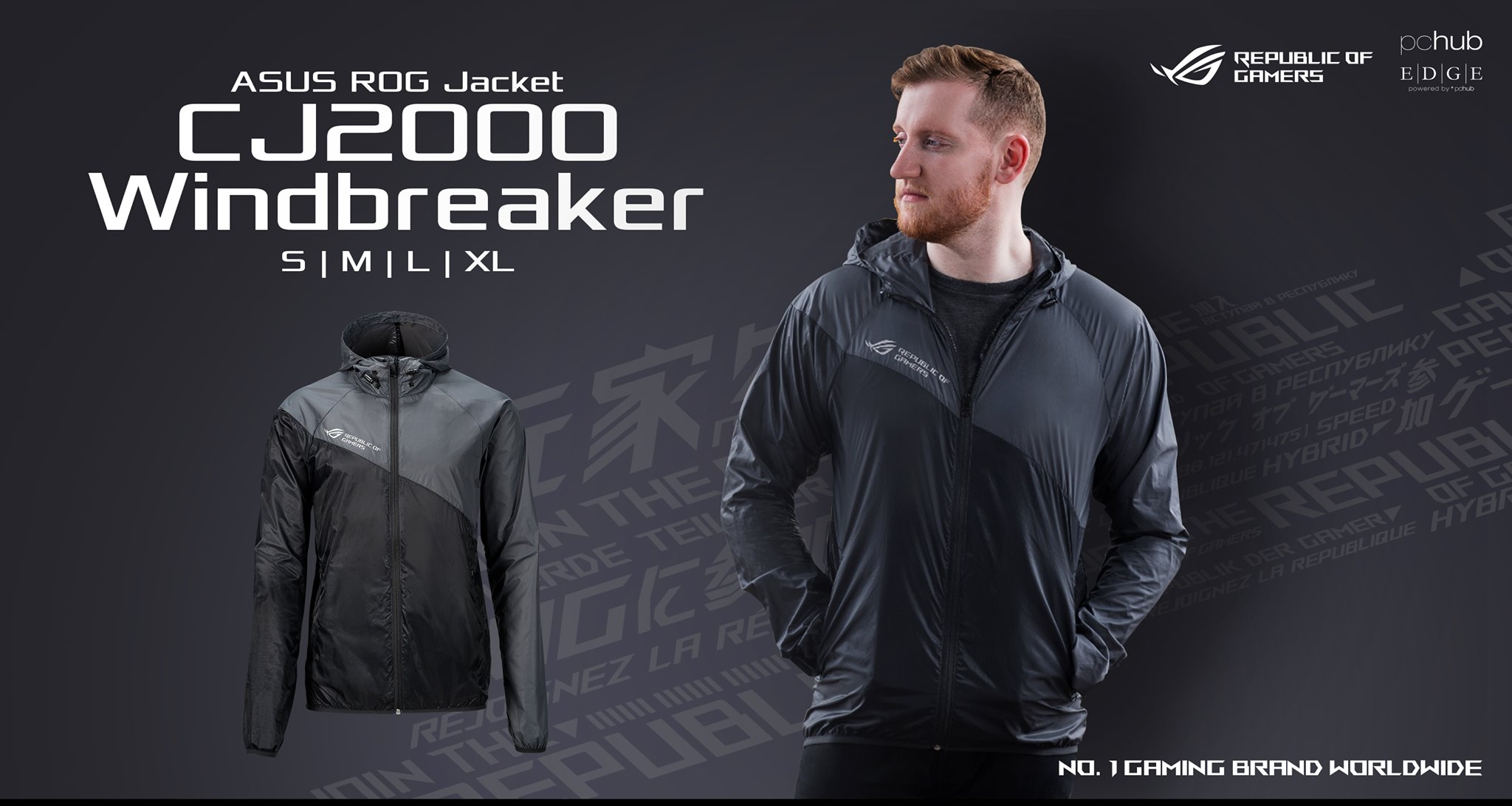 PCHub. E-Sports Gaming Authority - ASUS Republic of Gamers ROG Jacket ...