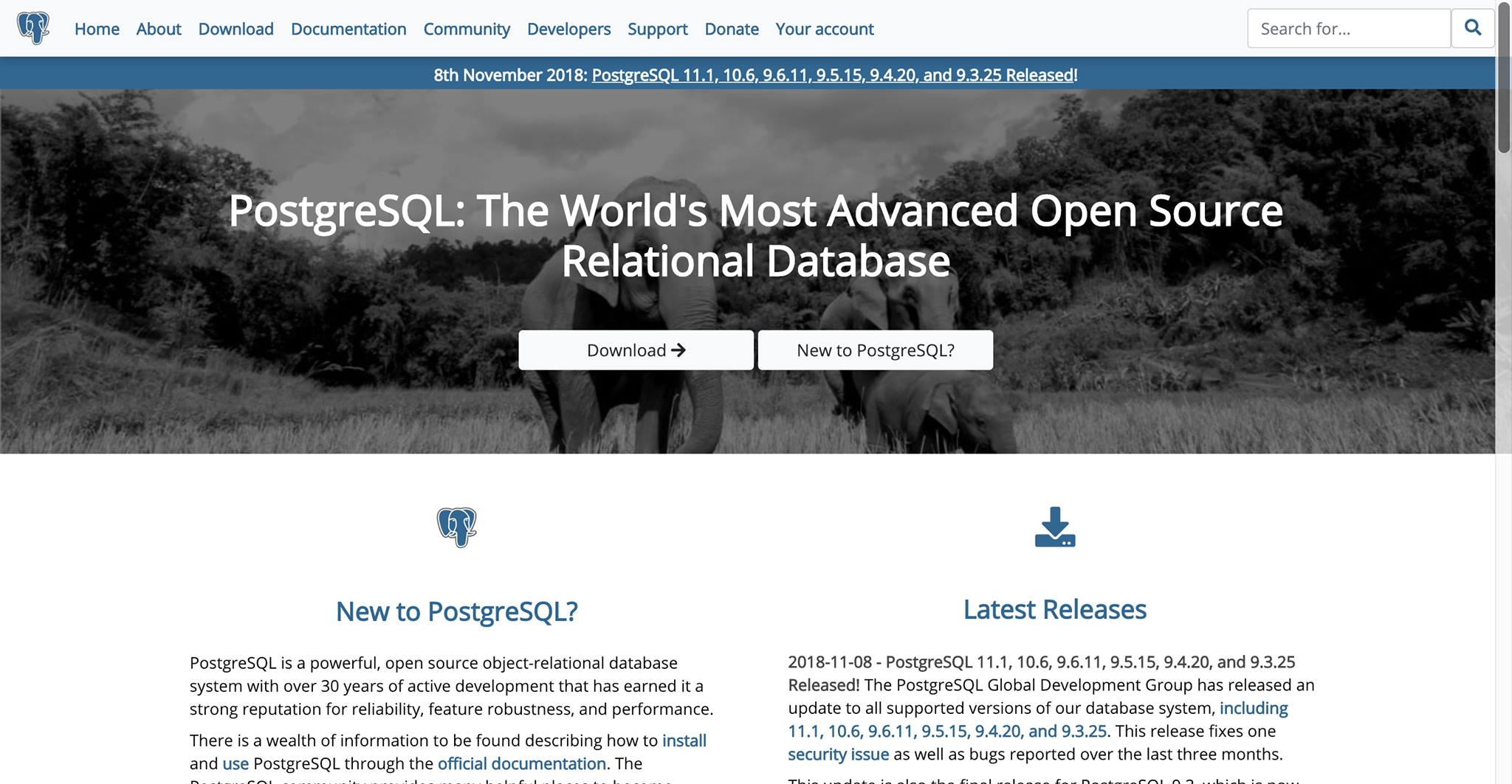 Website postgresql.org ย้ายไปใช้... - เขียนงูให้วัวกลัว