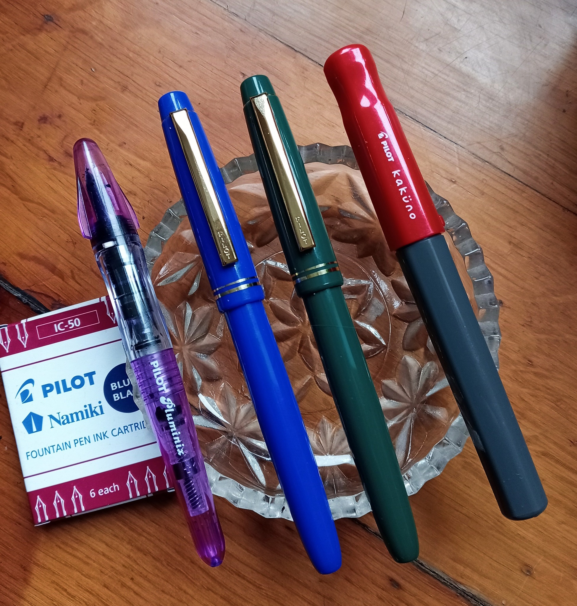 Pilot 78g fountain pen with 0.7 stub nib review
