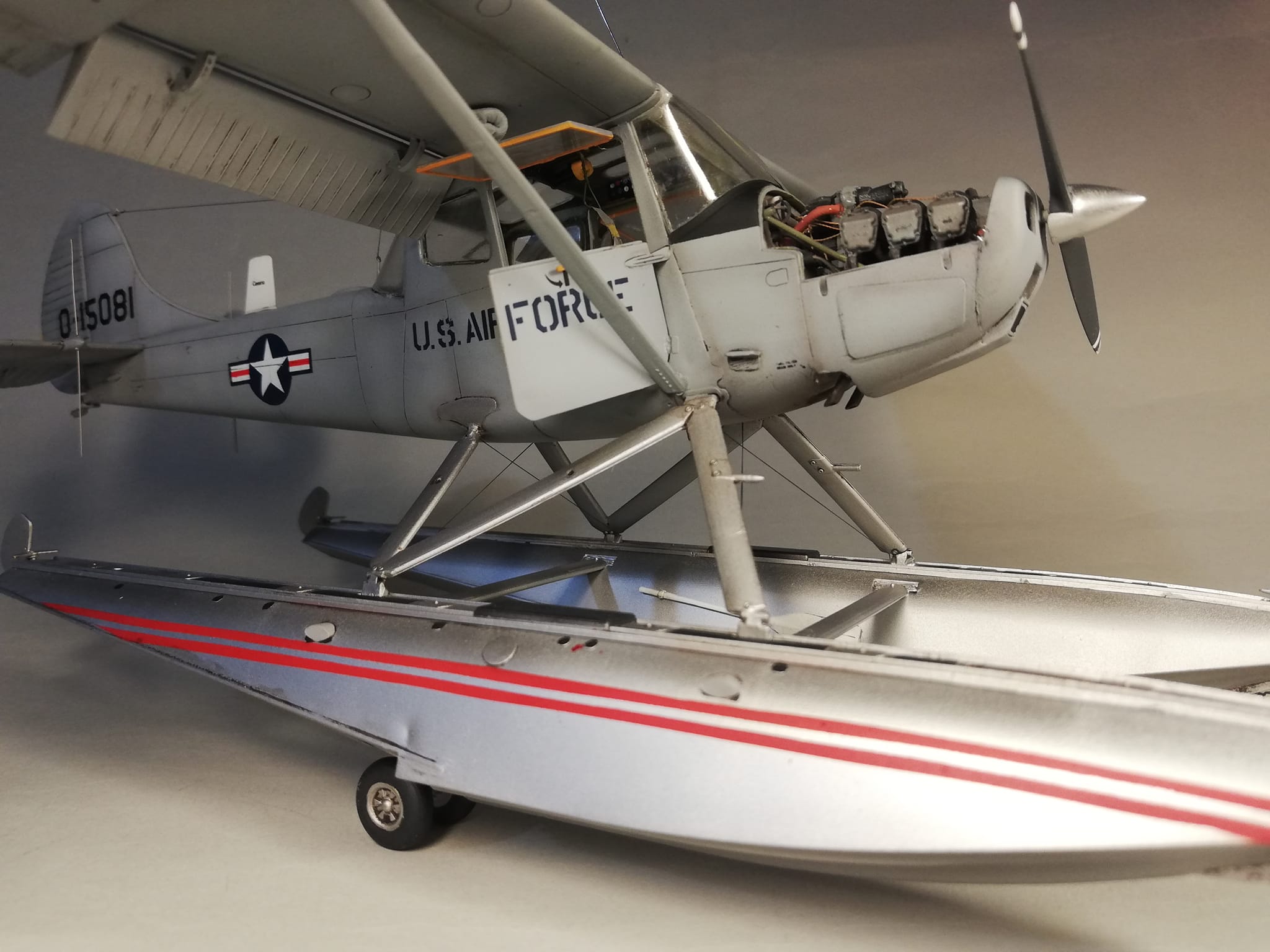 1/32 Roden O-1E Bird dog on floats by Mike Witkowski