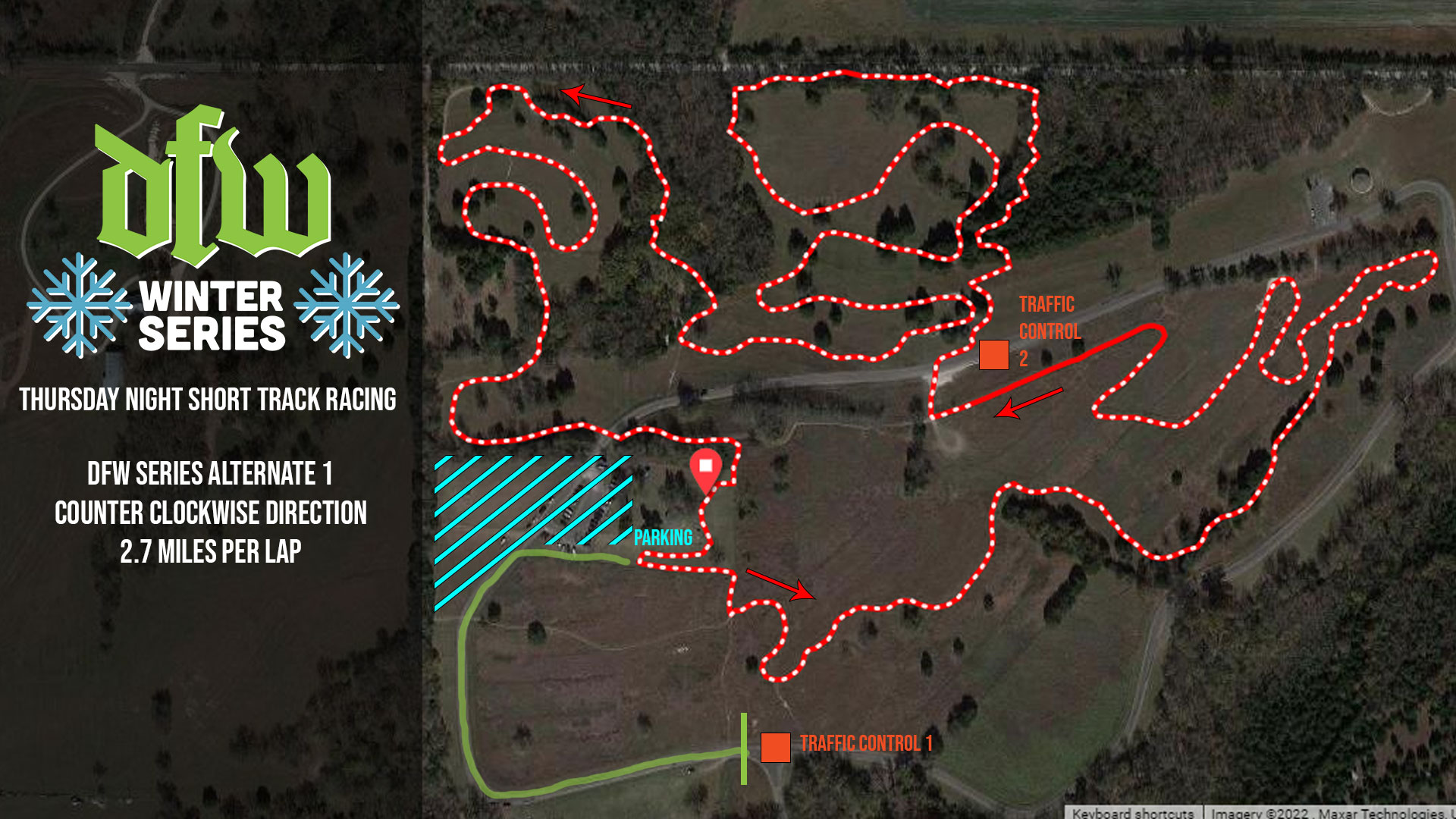 Our intent is to try a new routing... - DFW Series Racing | Facebook