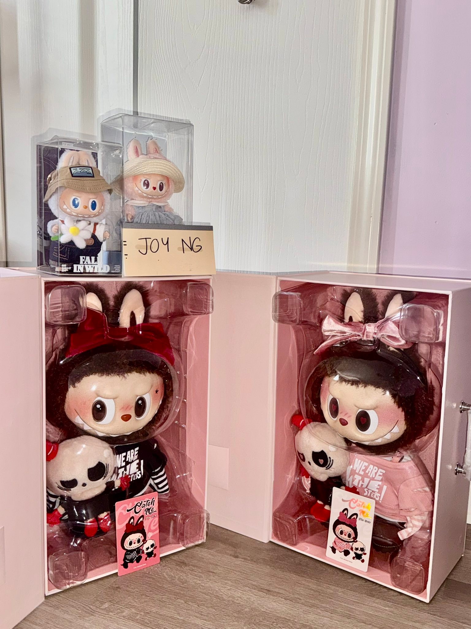 Valentine labubu set for sale