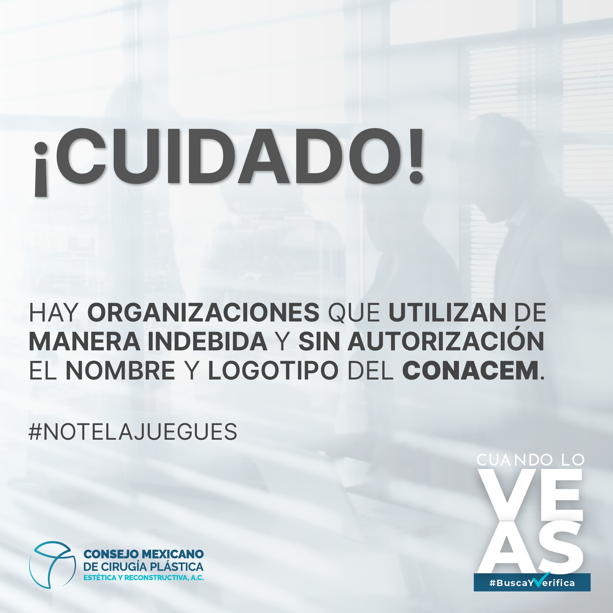 Aviso importante que comparte el CONACEM... - Consejo Mexicano de ...