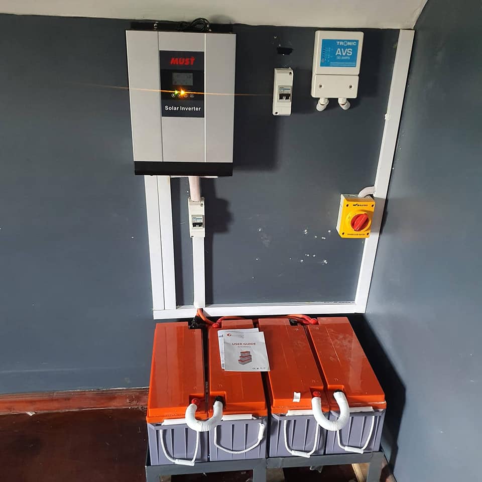 The 3KVA hybrid system will offset... - Sun Touch Engineering