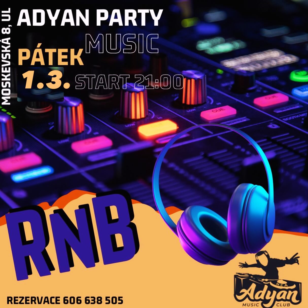 Music Club Adyan | Ústí nad Labem