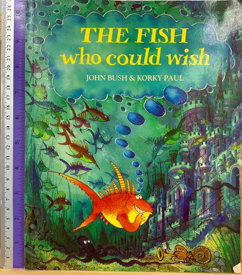 📚 ปกอ่อน สภาพดีมาก The Fish Who Could Wish 💌 เรื่องราวของเจ้าปลาตัว ...