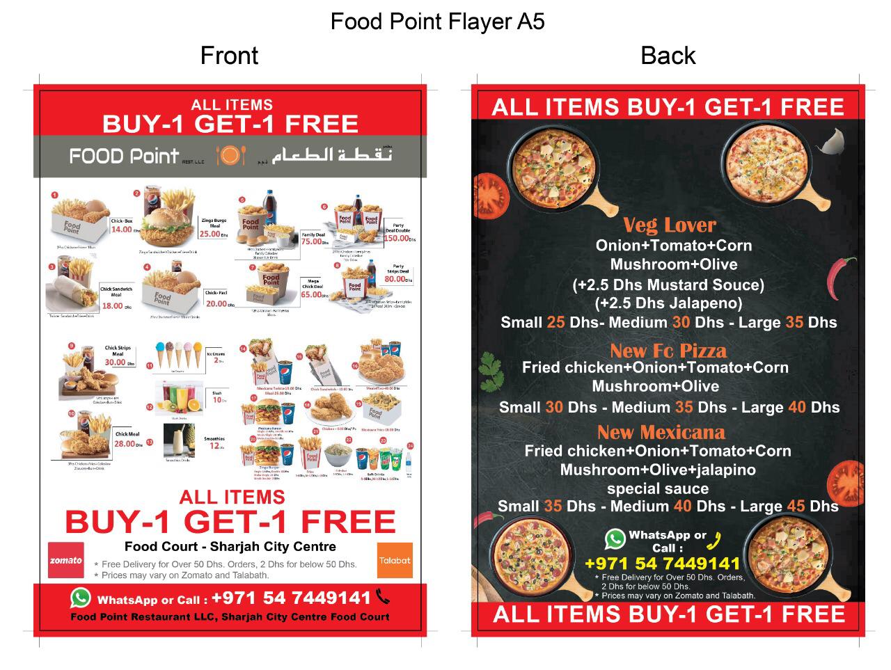 FOOD Point Restaurant | Sharjah