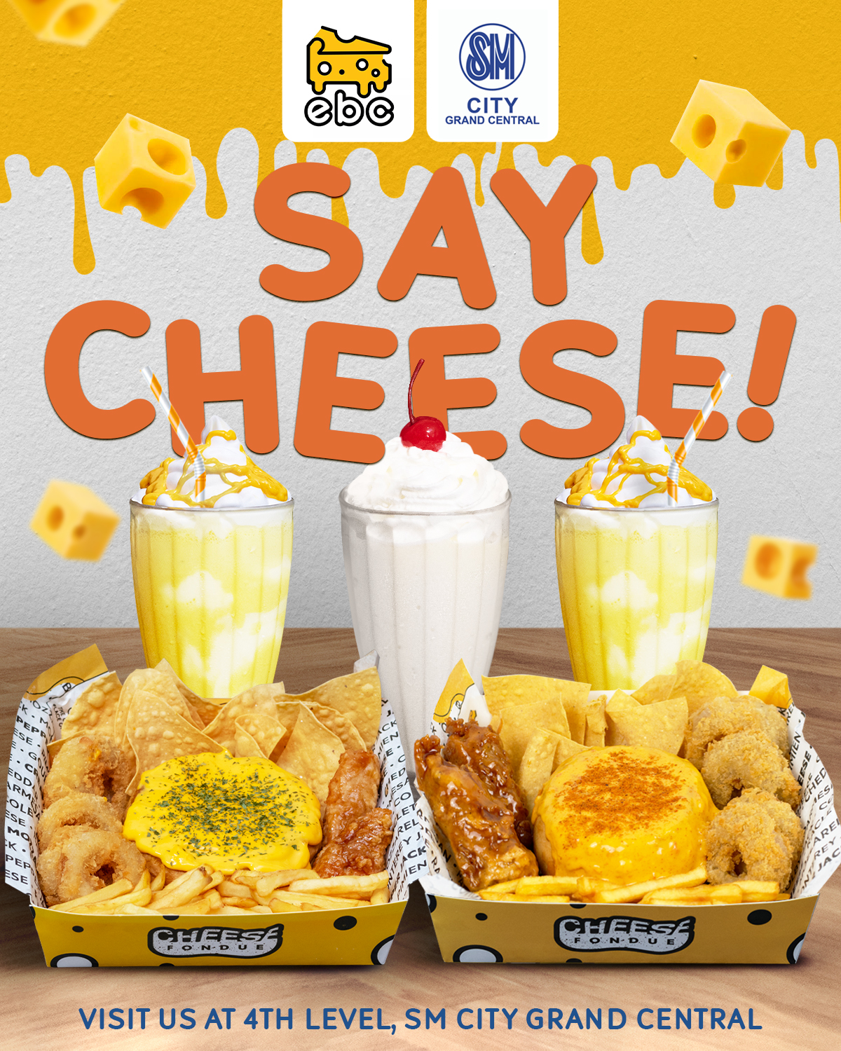EBC - Everything But Cheese is now fully opened at SM City... | Facebook