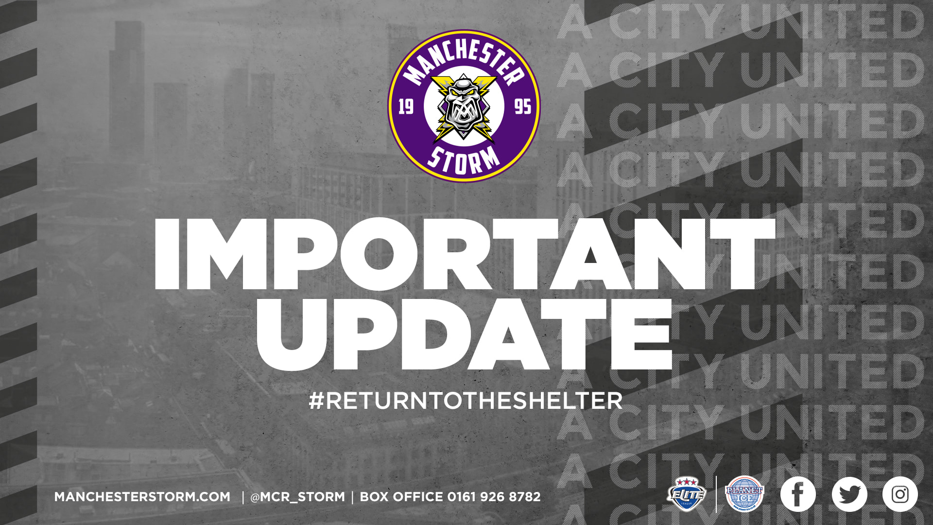 😷 | Face coverings are now mandatory... - Manchester Storm