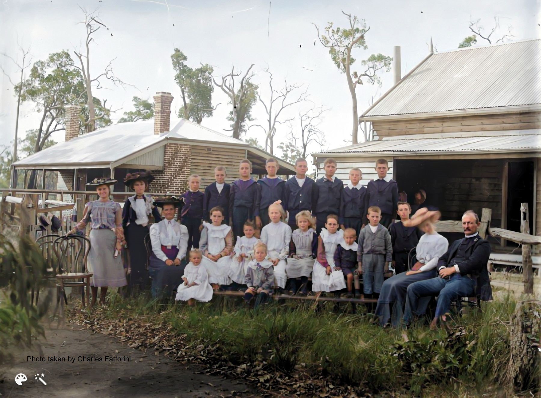 Uduc School children circa 1905.... - Memories of Harvey | Facebook