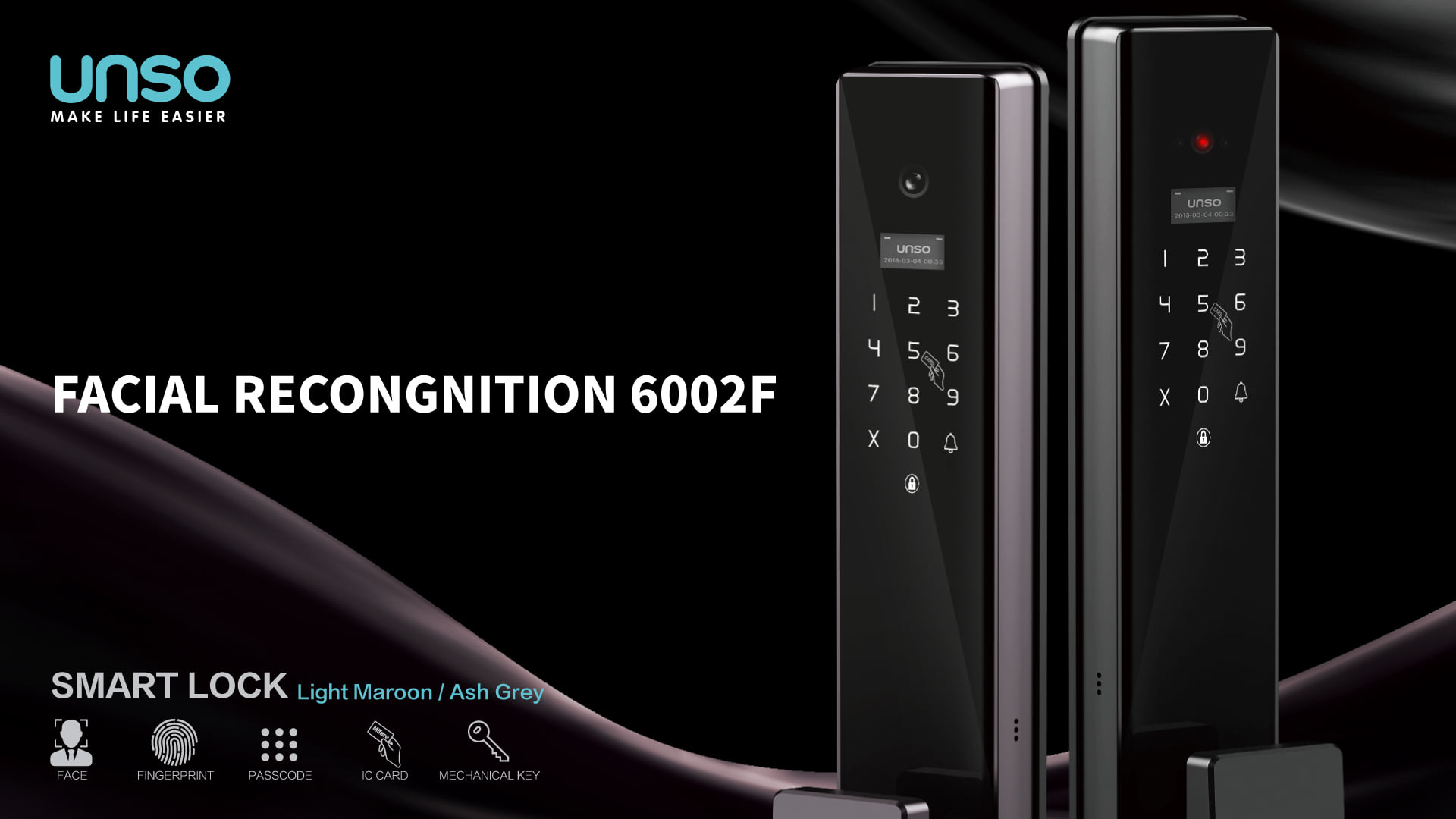 Unso Digital - UNSO SMART LOCK YSL-6002F UNSO YSL-6002F...