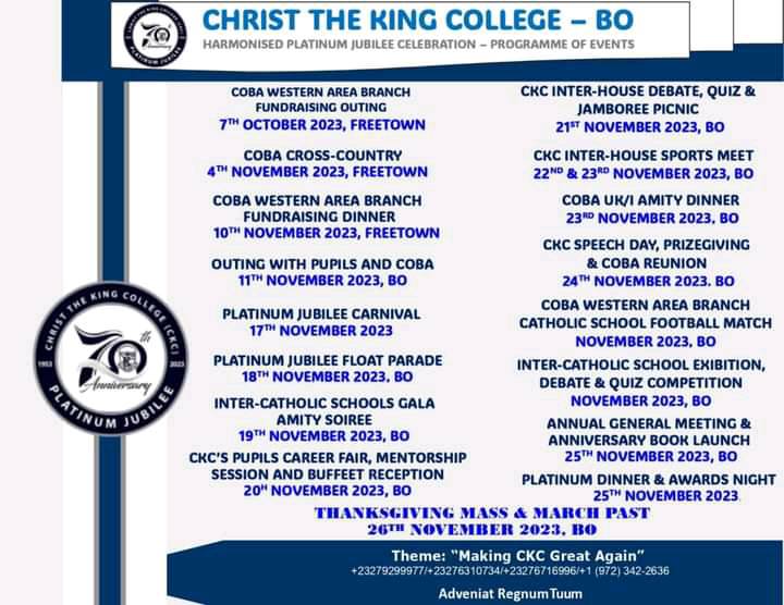 Christ The King College - CKC BO.